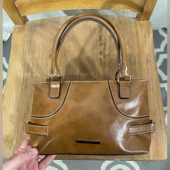 Nine West Brown Leather Purse Small - Picture 7 of 15